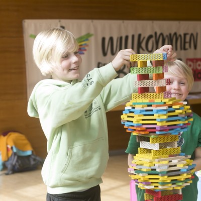 Baumeister am Werk