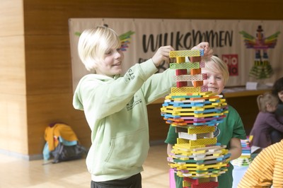 Baumeister am Werk