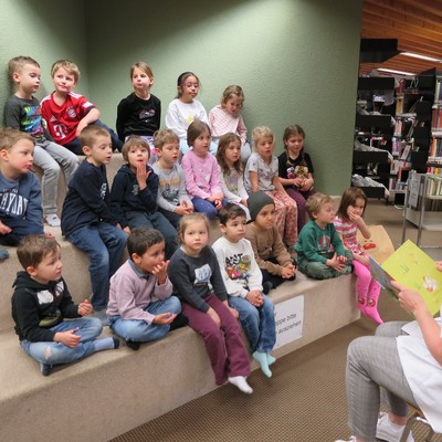 Besuch in der Bibliothek Rankweil