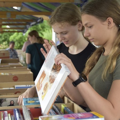 Erfolgreicher Flohmarkt in der Bibliothek Rankweil