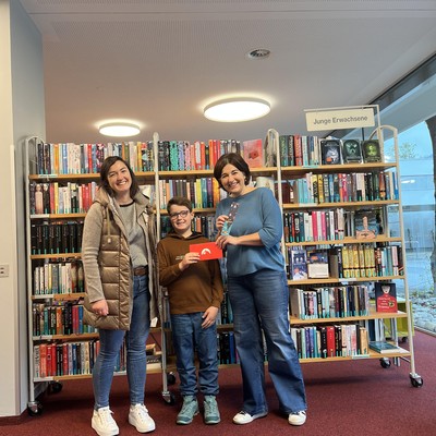 Leser unserer Bücherei gewinnt Landespreis