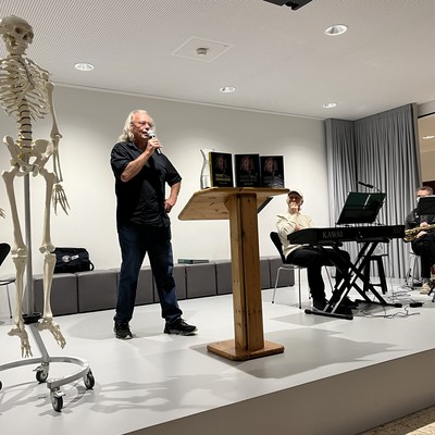 „Literatur und Musik“ mit Norbert Schwendinger