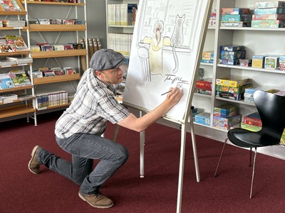 Faszinierende Lesereise mit Autor und Illustrator Torben Kuhlmann