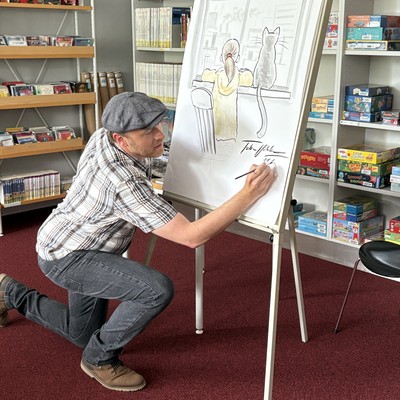 Faszinierende Lesereise mit Autor und Illustrator Torben Kuhlmann