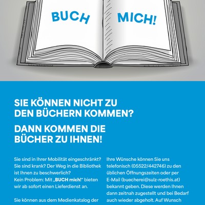 Neuer Bücherservice mit "Buch mich!"