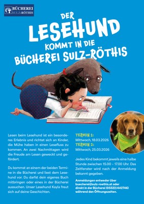 Der Lesehund kommt wieder!