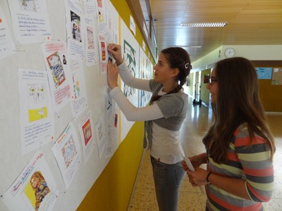 Leseprojekt 2013/14  (in Zusammenarbeit mit der Mittelschule)