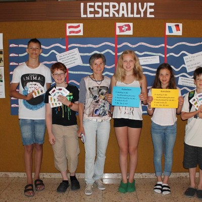 Leseprojekt 2014/15 der VMS Sulz-Röthis: Leserallye