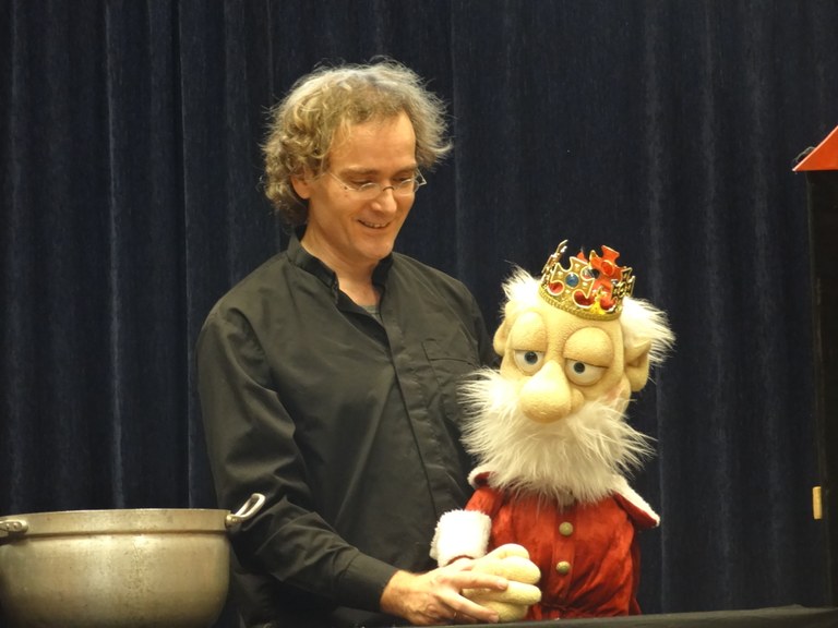 Puppenspieler Olaf Möller