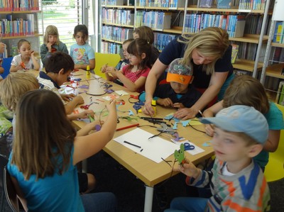Volksschule Sulz besuchte unsere Bücherei