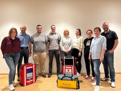 Ein Schulungsabend für unser First-Responder-Team aus Fraxern Ein Schulungsabend für unser First-Responder-Team aus Fraxern