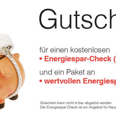 Energiesparcheck der Caritas