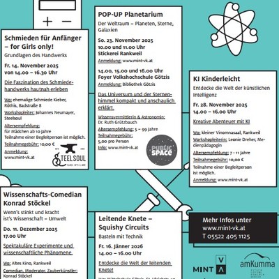 🚀 Liebe MINT-Entdeckerinnen und Entdecker!