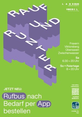 🚐 Rufbus jetzt ganz einfach per App buchen!