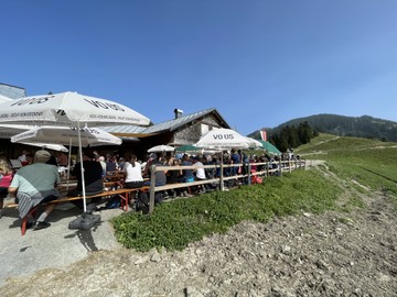 Hütteneröffnung Maiensäß