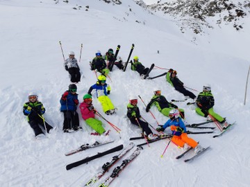 Start des Schneetrainings