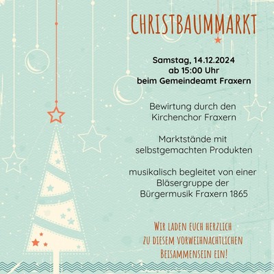 Christbaummarkt