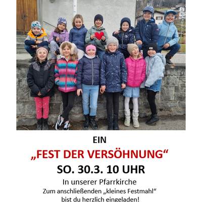 Fest der Versöhnung