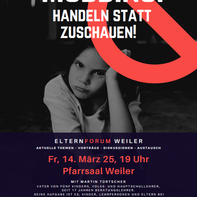 „Mobbing – Handeln statt Zuschauen“