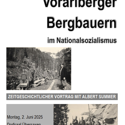 Vorarlberger Bergbauern im Nationalsozialismus