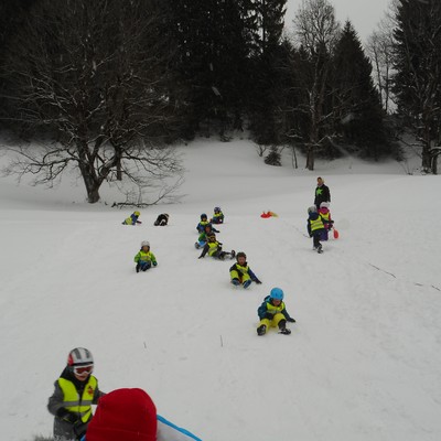 Der Bewegungskindergarten Merowinger in den Wintersporttagen