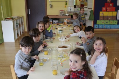 Die Osterzeit im Kindergarten Brederis