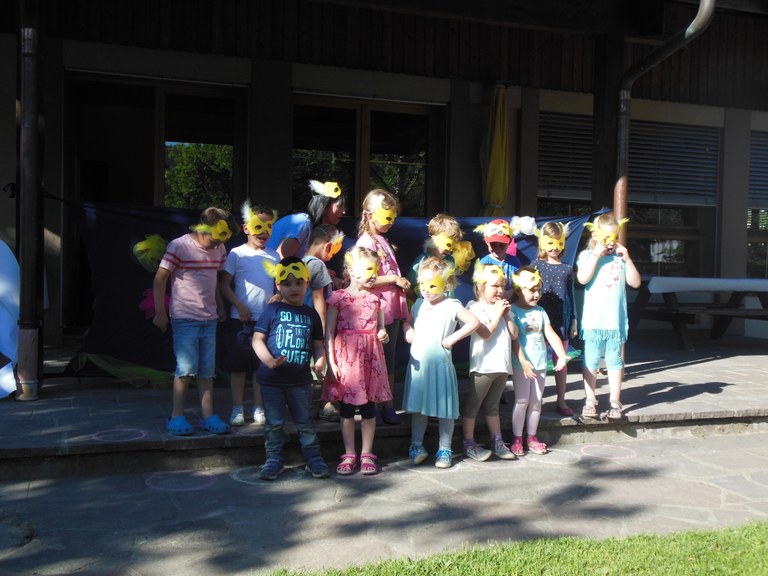 Familienfest der grünen Gruppe