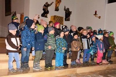 Laternenfest im Kindergarten Brederis