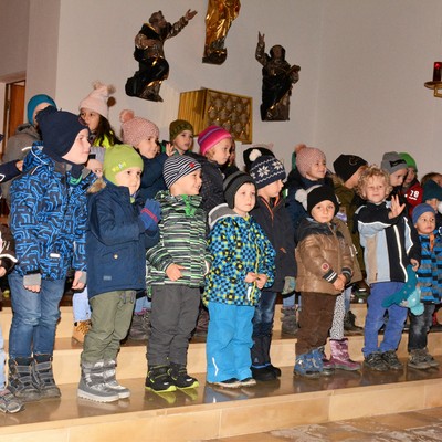Laternenfest im Kindergarten Brederis