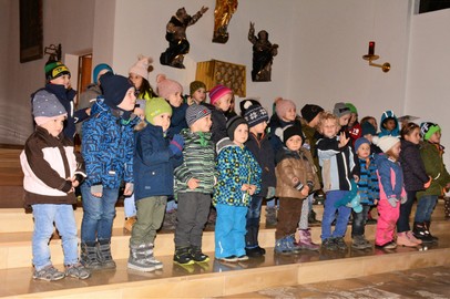 Laternenfest im Kindergarten Brederis