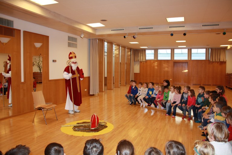 Der Nikolaus ist zu Besuch
