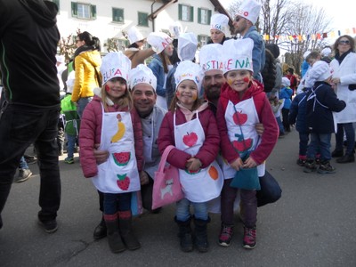 Rankler Kindergärten beim Faschingsumzug