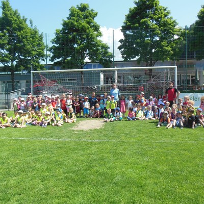 Schnuppertag beim Fußballplatz