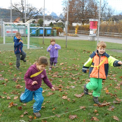 Sporttag Hüpfen und Springen