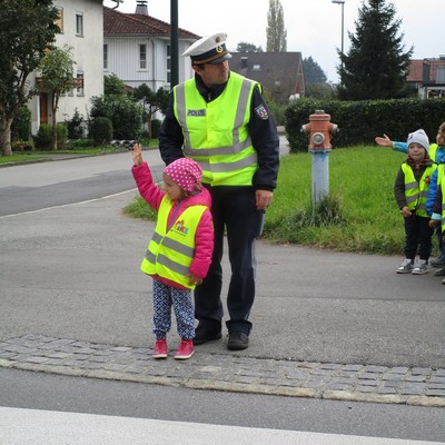 Verkehrserziehung im Kinder- und Familientreff Bifang