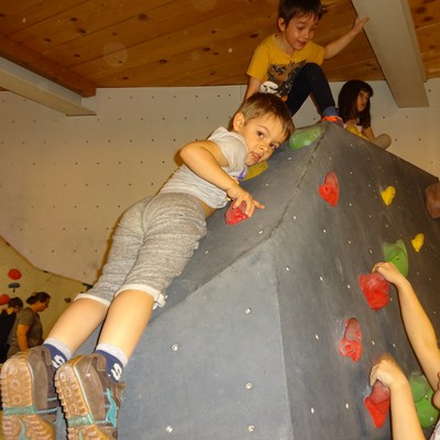 Wir waren in der Boulderhalle "Steinblock"!
