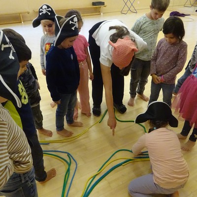 Auf Piratenreise im Kindergarten Bifang