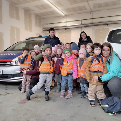 Besuch bei der Gemeindepolizei Rankweil