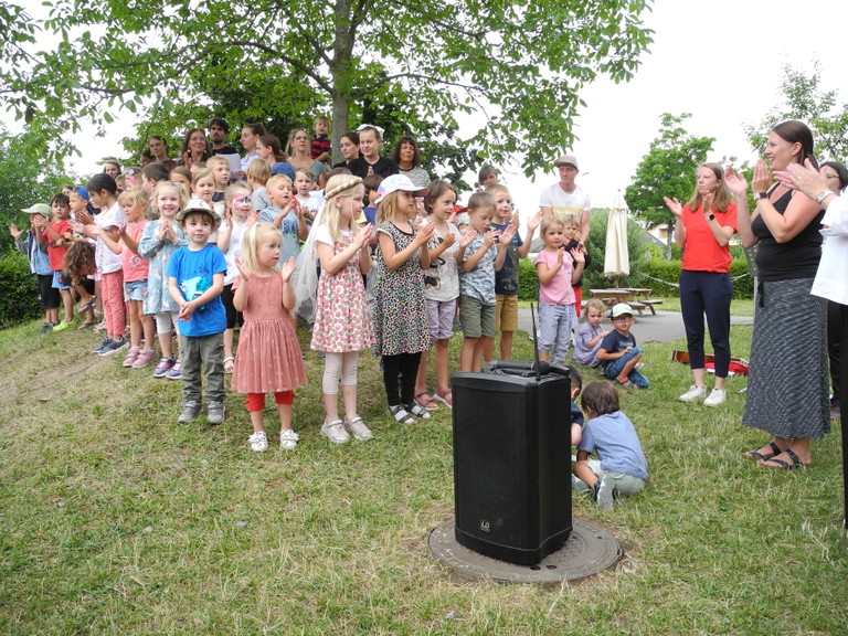Große Begeisterung beim Familienfest im Bifang © Kinder- und Familientreff Bifang