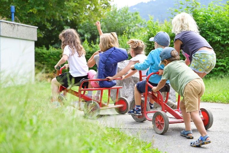 Kinder auf Dreirädern © Marktgemeinde Rankweil/ Kevin