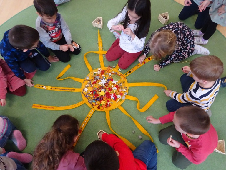Unsere Sonne © Kindergarten Brederis