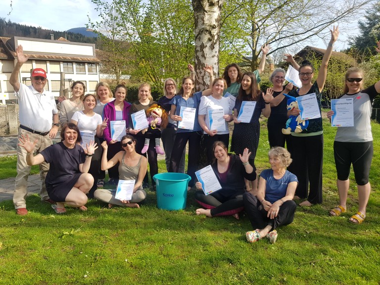 Glückliche Seminarabsolventinnen!