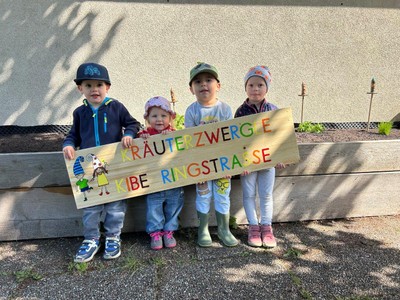 Kräuterzwergle in Aktion Kräuterzwergle in Aktion