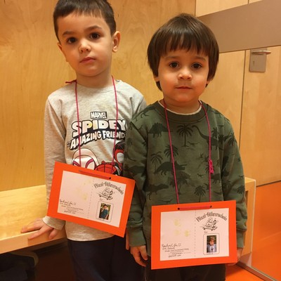 Rollbrett Führerschein im Kindergarten Bifang