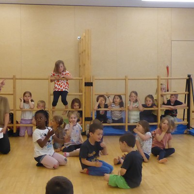 Theater Workshop im Kindergarten Bifang