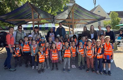 Zu Besuch auf dem Markt in Rankweil