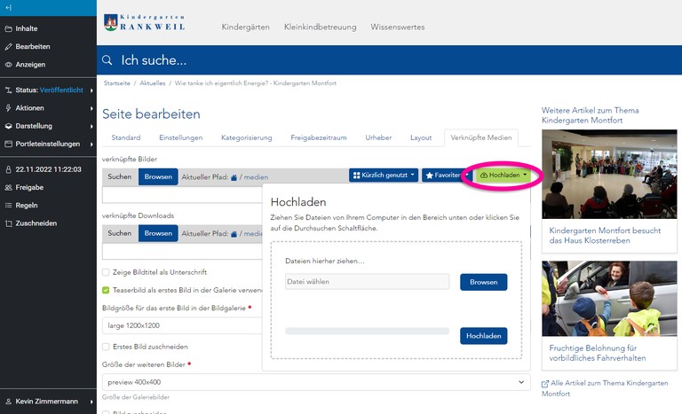 Kindergarten verknuepfte Medien 01