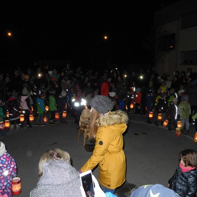 Lichtertanz beim Martinsfest