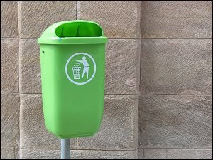 Symbolbild Abfalleimer © Gemeinde Klaus