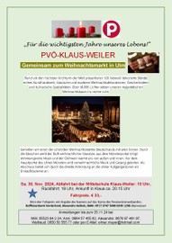 Besuch Weihnachtsmarkt Ulm